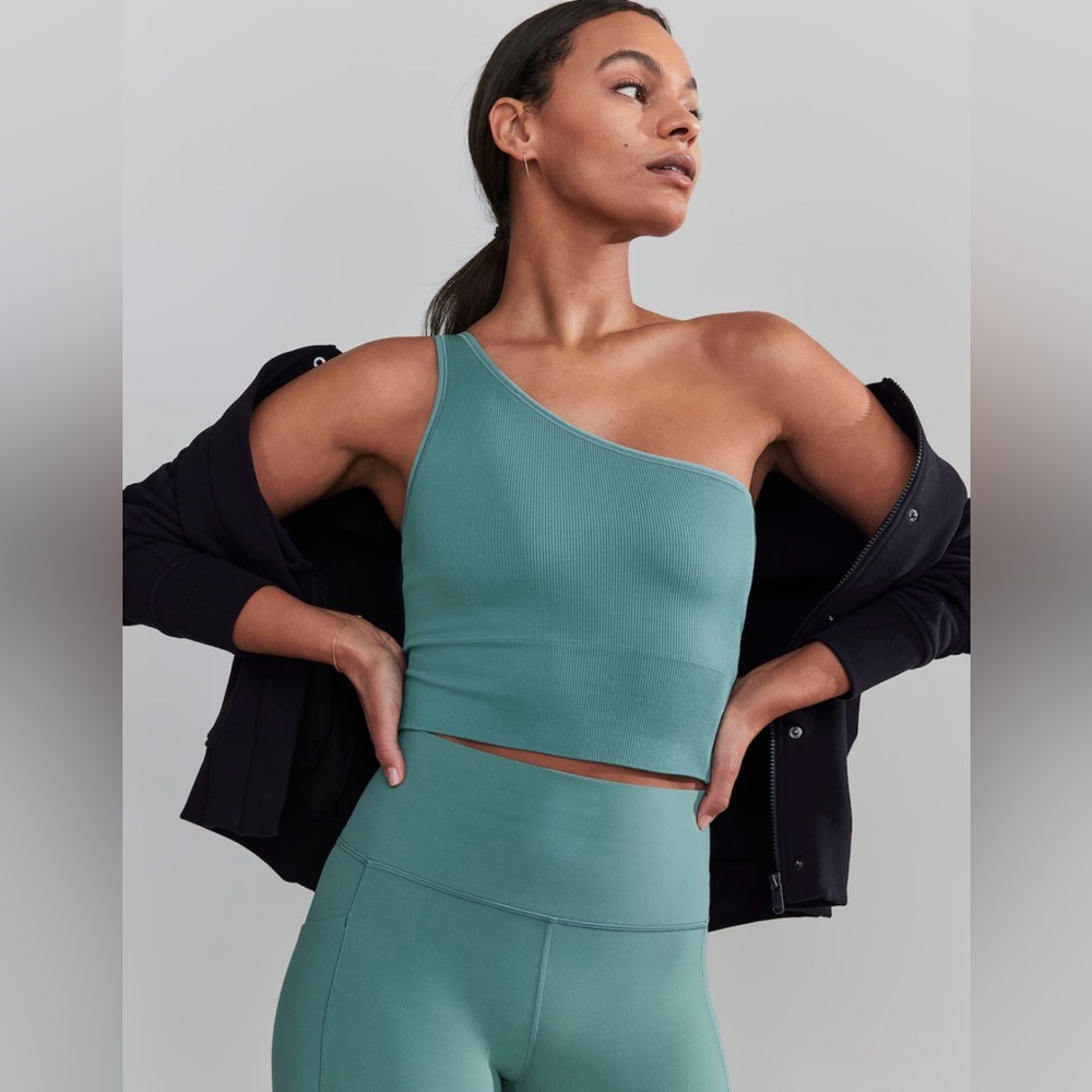 NWT Athleta Aurora Seamless One Shoulder Tank Small